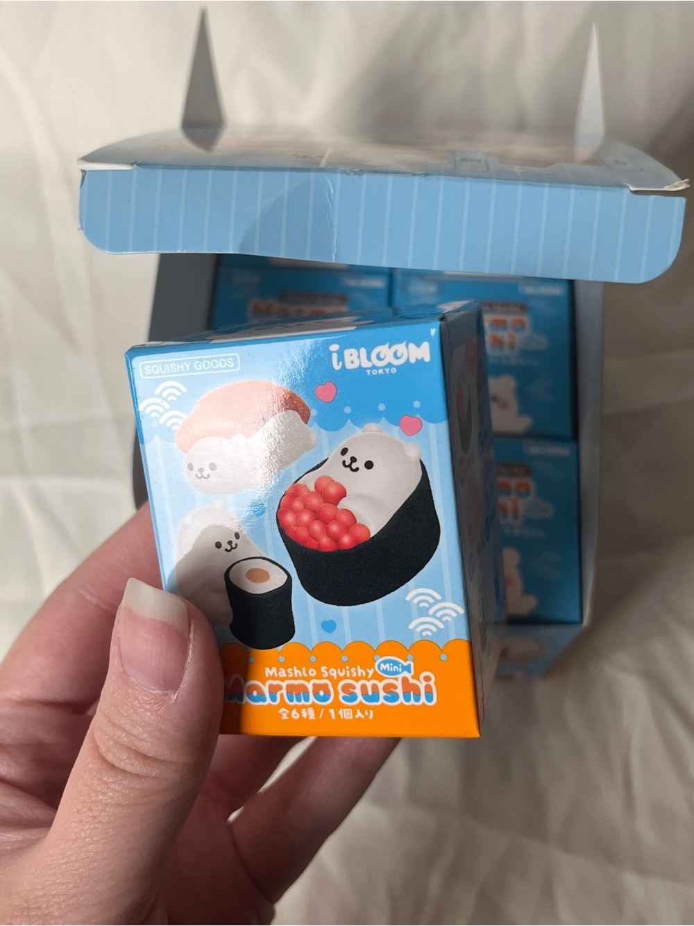 NEW iBloom Mashlo Squishy Marmo Sushi (Set of 6) - Picture 3 of 9